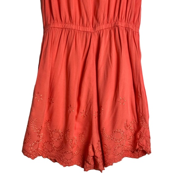 Lauren Conrad Eyelet Romper with Pockets - Picture 11 of 13